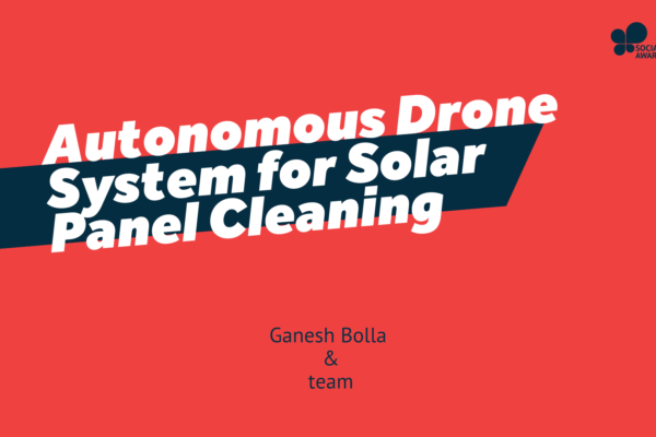 Autonomous Drone System for Solar Panel Cleaning